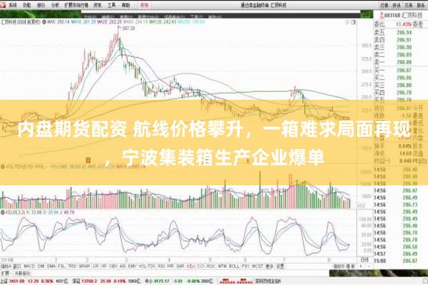 内盘期货配资 航线价格攀升，一箱难求局面再现，宁波集装箱生产企业爆单