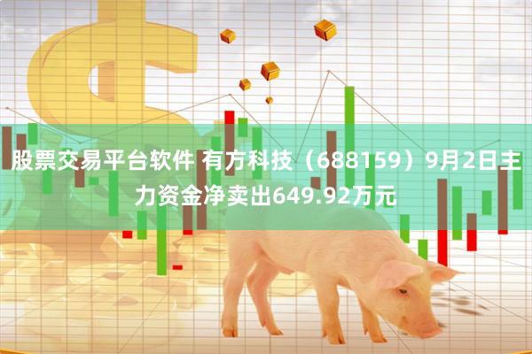 股票交易平台软件 有方科技（688159）9月2日主力资金净卖出649.92万元