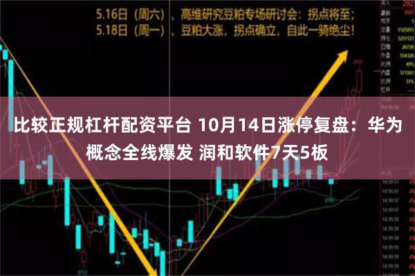 比较正规杠杆配资平台 10月14日涨停复盘：华为概念全线爆发 润和软件7天5板